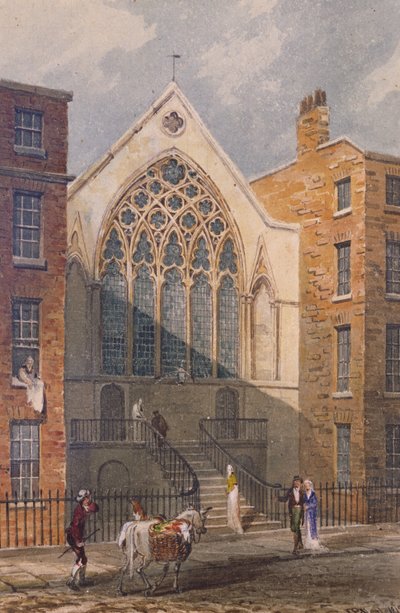 Veduta della Cappella di Ely, 1815 da John Preston Neale